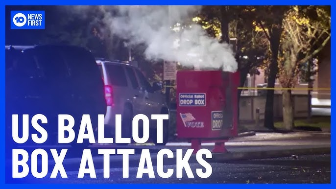 Ballot Boxes Set on fire